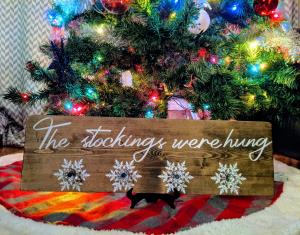 Custom Stocking Sign