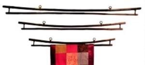 Bamboo Textile Hanger - 28"