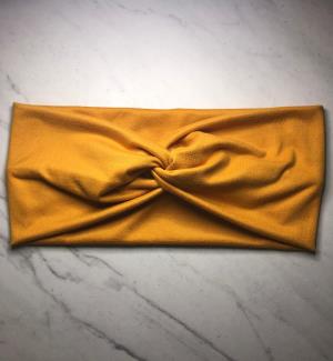Mom and Me Headband - Mustard Yellow