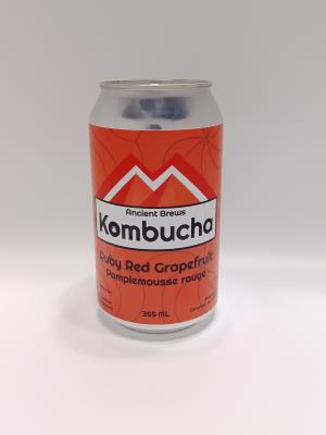 Ruby Red Grapefruit Kombucha - 12 Pack
