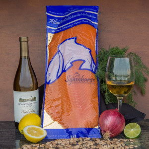 Whole Side Atlantic Cold Smoked Salmon (Lox)