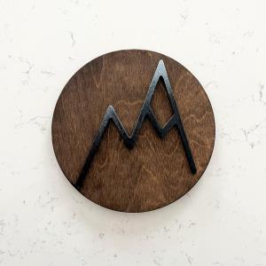 Mountain Silhouette 3D Sign