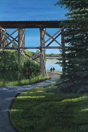 A Walk Along the Sturgeon (#13 in the series St. Albert)