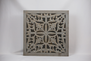 Mandala Ceramic Grey Mirror