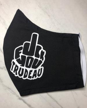 Face mask - Fuck You Trudeau - eco friendly