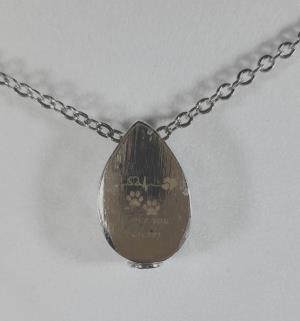 Dog theme urn necklace