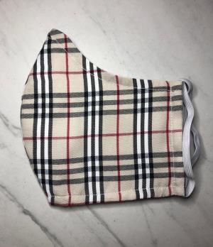 Face mask - PLAID - eco friendly