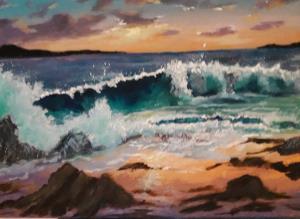 Waves on Sunset Beach
