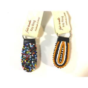 Masai Beaded Key Ring