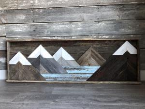 Mountain Lakes Barnboard Range Large