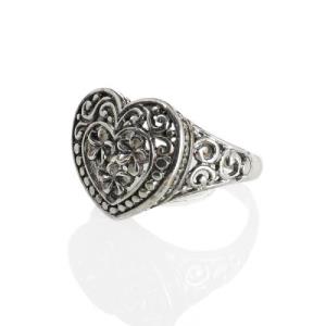 Sterling Silver Heart Ring