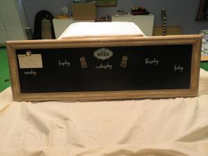 Menu board