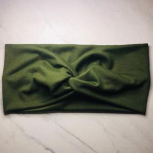 Mom and Me Headband - Olive/Army Green