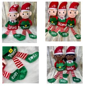 Personalized Christmas Elves