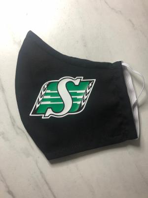 Face mask - Saskatchewan Roughriders - eco friendly
