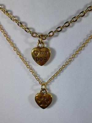 Dog theme necklace