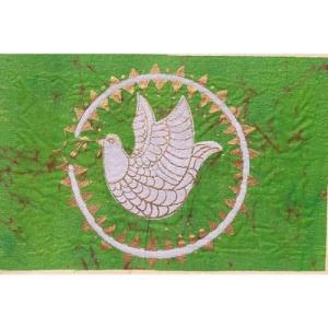 Silk Christmas Card (A)