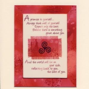 Inspiration Mat - A Promise