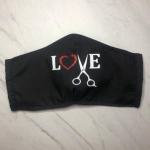 Face Mask- HAIRSTYLIST - Love