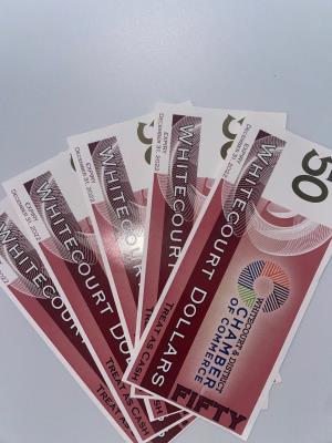 $50 Whitecourt Bucks