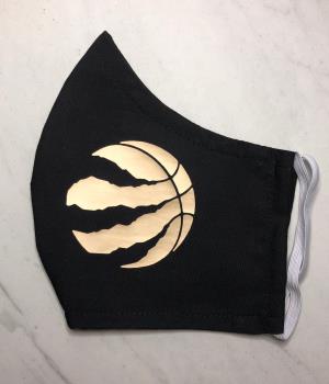Face mask - Toronto Raptors (Gold)- eco friendly