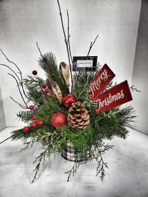 Flower Arrangement - Oh Santa!