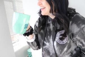 TIE DYE FLEECE HOODIES | TMB SPORT LOGO