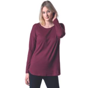 Tops - Bottom Slit Long Sleeve