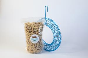 Blue Jay Peanut Wreath Feeder