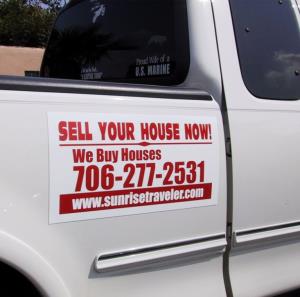 1'x2' pair of vehicle door magnets