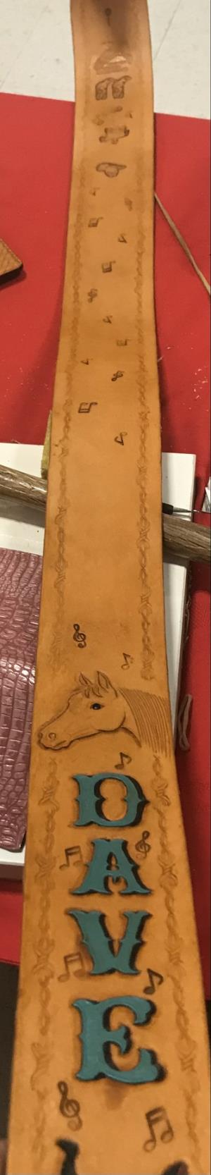Leather Guitar Strap