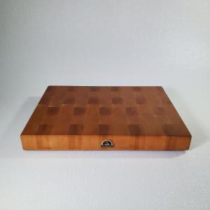 End Grain Butcher Block in Cherry 14" by 18"