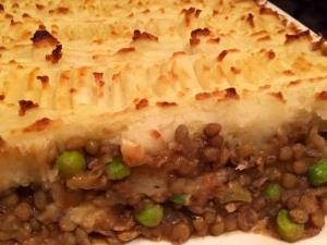 Vegan & GF French Lentil Shepherd’s Pie