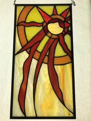 Stained Glass Sunburst