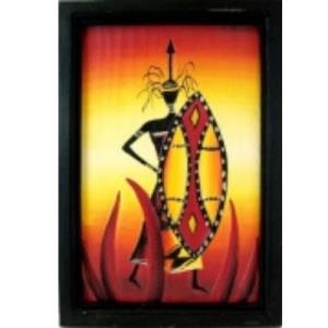 Kenyan Painting - Warrior