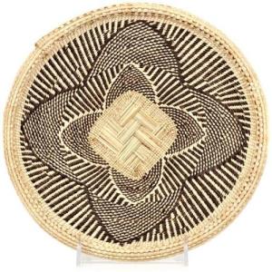 Zambian Tonga Plateau Basket - 17-18"