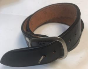 Men's leather belt