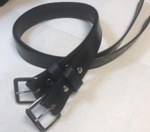 Men's leather belt