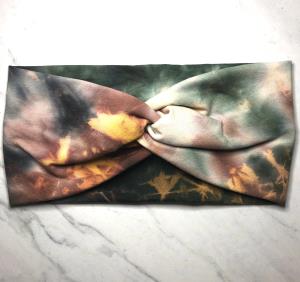 Mom and Me Headband - Earthy Tie Dye