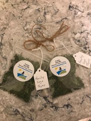 Dried Poultry Herb   (resealable bag, 4g)