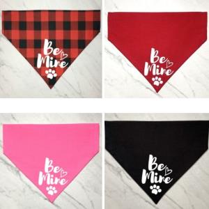 Valentine's Day Edition - Dog Bandanas (Medium)