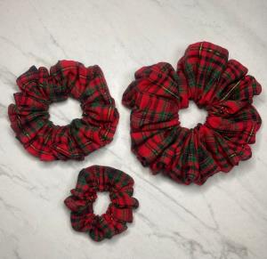 Limited Edition Holiday Plaid Scrunchie