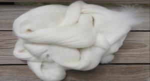 Alpaca Roving - Almost White