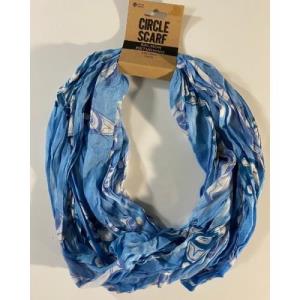 NNW Bamboo Circle Scarf - Salmon Returning