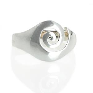 Sterling Silver Spiral Ring