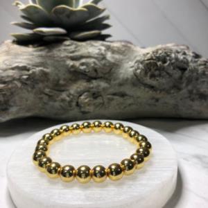 Gold Hematite Bracelet