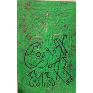 Silk Christmas Card (C) - Copy