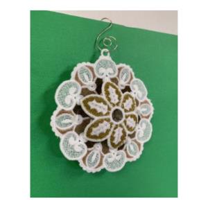 Gifts of Gold Holly Ornament