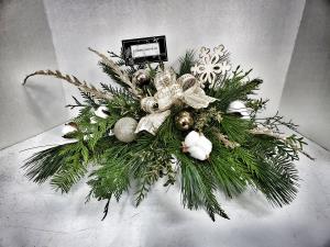 Flower Arrangement - Glistening Snowflake