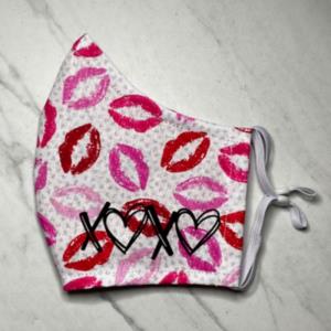 Face Mask - Hugs and Kisses